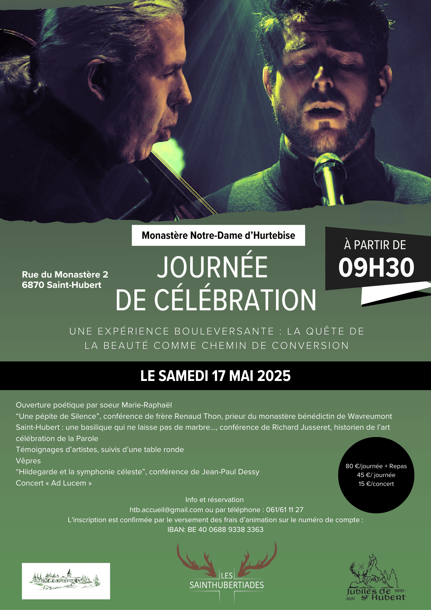 Flyer de la journée de célébration